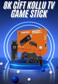 Resim Game Box Android Tv 36500 Oyunlu Atari 5g 8k Hdr Ultra Hd 64 GB 