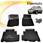 Resim Chevrolet Captiva 3D Paspas Havuzlu Siyah 2012-2014 Arası 4 Prç N11.11338 