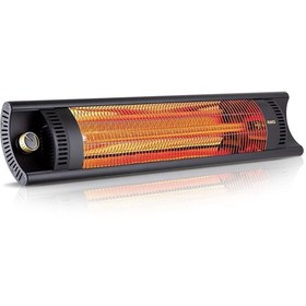 Resim ALER HOME Raks Mika W2500 Duvar Tipi Quartz Isıtıcı 