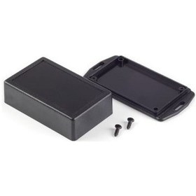 Resim Elektronik Proje Kutusu (Ölçüleri: 87.5X45X23.3Mm) - Siyah - Duva 