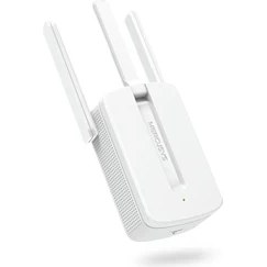 Resim Mercusys MW300RE | N300 Mbps Wi-Fi 4 Menzil Genişletici | 3 Harici Anten | Tek Tuşla Kolay Kurulum 