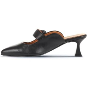 Resim Bueno Shoes Siyah Deri Kadın Topuklu Terlik 01WA1301 01WA1301 