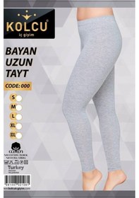 Resim Kolcu Kadın Uzun Tayt 453 Gri 