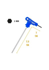 Resim Fixio Saplı Avuç İçi T Alyan Anahtar - 2 Mm. 