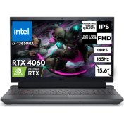 Resim Dell G15 5530 I7-13650HX 48 GB 512 GB SSD 8gb RTX4060 15.6" 165Hz Fhd Windows 11 Pro Taşınabilir Bilgisayar G155530014UAT82 