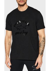 Resim Paul & Shark Erkek T Shirt 22411075 011 Siyah 