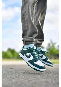 Resim Nike Dunk Low Retro Michigan State-sportxoutlet Beyaz 