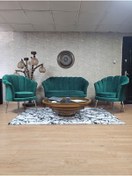 Resim ZAFİR İstiridye Takım Krom Kaplama Sivriltme Ayak Çay Seti Koltuk Takımı 