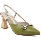 Resim Topuklu/ Stiletto Kadın Diğer 8f5149dp Donna Serena 5149 Softnıl Pe Verde Verde Çok Renkli 