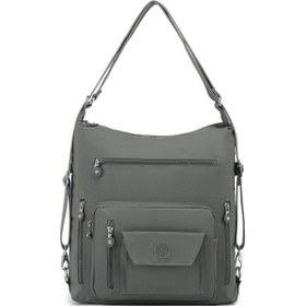 Resim Hem Sırt Hem De Omuz Kadın Çantası Smart Bags 1205 Siyah 