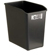 Resim Gajeena Ofis Plastik Çöp Sepeti - 7.7l Dikdörtgen Tasarım, Kompakt, Zemin Konulu, Kaliteli Plastik, Sıfır Kapağı, Çalışma Alanını Düzenler 