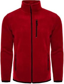 Resim Ghassy Co. Erkek Pro Rüzgar Geçirmez 5 Cepli Outdoor Tam Fermuarlı Polar Ceket 