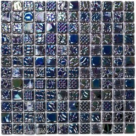 Resim MozaiKristaL Yaşam Alanlarının Tüm Yüzeyleri Için 25x25x5 Mm. Cam Mozaik. ( 1 Koli = 1 M2 Fiyatıdır ) 