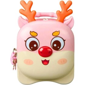 Resim Nessiworld Kilitli Metal geyik Kumbara 