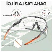 Resim Fastbuy Challenger Fotokromik Spor Gözlük Kadın Erkek Mtb Bisiklet Gözlüğü Altın Sku09 Altın 