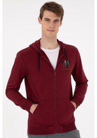 Resim U.s. Polo Assn. Erkek Bordo Hırka Örme 50293649-vr014 Bordo 