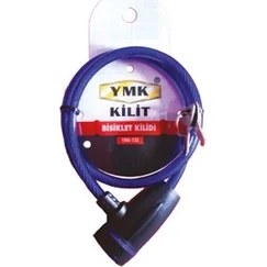 Resim Eko Çelik Halatlı, Izoleli Bisiklet Kilidi - 8mm, 65 cm 
