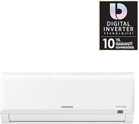 Resim Samsung AR35 White AR12TXHQBWK A++ 12000 BTU Inverter Duvar Tipi Klima 