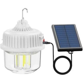 Resim FRY Hurry Bolt HB-V50 100W Güneş Şarjlı Solar Lamba Kamp (5358) 