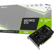 Resim PNY GeForce GTX1650 Dual Fan 4GB GDDR6 128Bit DX12 Ekran Kartı VCG16504D6DFPPB 