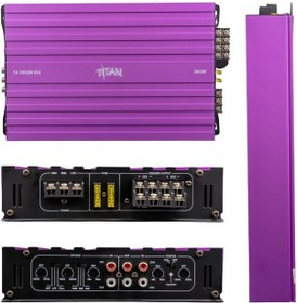 Resim Magicvoice Titan-804 4 Kanallı Max 1600 Watt Oto Amfi-anfi 