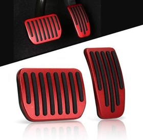 Resim TESLA Li Parts Tesla Model Y ve Model 3 Performans Pedal Seti Kırmızı 