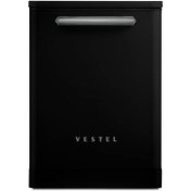 Resim VESTEL BM 5011 Retro Siyah Bulaşık Makinesi 