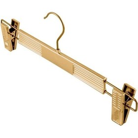 Resim Pantolon Etek Askısı Plastik Gold Kaplama 10 Adet Diğer 