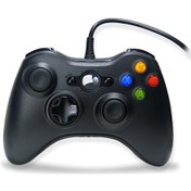 Resim Skycity Klasik Siyah Usb Kablolu Oyun Kolu - Pc, X360 Ve Steam Uyumlu, 180g Hafif Tasarım, 4 Adet Rocker Cap İçerir 