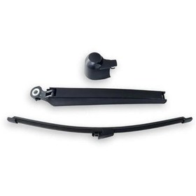 Resim Skoda Fabia Hb Mk2 2007-2015 Arka Cam Silecek Kolu Ve Süpürgesi Kapak Takım 6q6955707c 