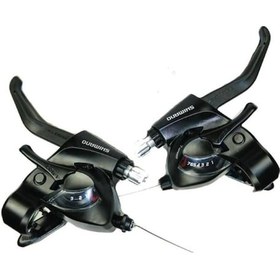 Resim Bisiklet Shimano St-ef41 Vites Kolu Siyah 