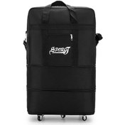 Resim Vkemall Genişletilebilir Seyahat Bavulu - Katlanabilir Tekerlekli Valiz S/m/l Boyut Diğer Çok Renkli 