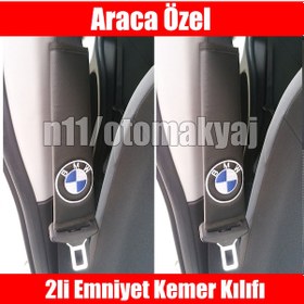 Resim Bmw 1 (F20) 2011-2016 Oto Koltuk Deri Kemer Kılıfı 