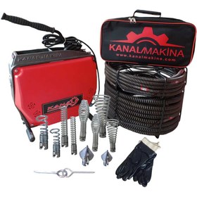 Resim Kanal Makina Kanal Açma Makinesi 16/22 seti 