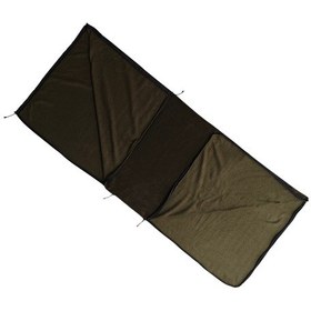 Resim Naturecamp Ogi Haki Birleştirilebilir Polar Kamp Uyku Tulumu-battaniye Çarşaf Ykk Fermuarlı Gri 