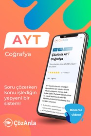 Resim ÇözAnla AYT Coğrafya 