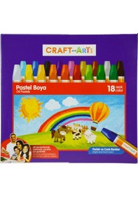 Resim Craft And Arts 18 Renk Pastel Boya 
