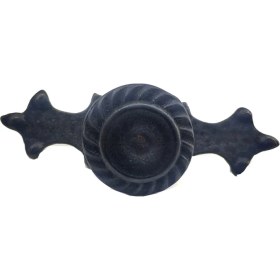 Resim Antika Tarz Dekoratif Pirinç Çizgili Düğme - 35X100 Mm, Büyük, Oksit 