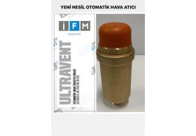 Resim IFM Ultravent 1/2'' Yüksek Kapasiteli Otomatik Hava Prujörü 