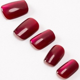 Resim Pop Beauty Takma Tırnak Seti & Zararsız Yapıştırıcı, Cat Eye Popbeauty10141 