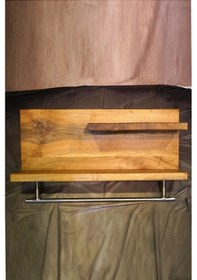 Resim Ahşap Raf Demir Askılı 90cmx20cmx51cm 