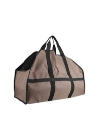 Resim Ucuz 4354 1 600d Oxford Kumaş Yakacak Odun Asılı Odun Çantası Saklama Çantası Kahverengi-00282 