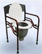 Resim Medikaltec Borulu Direk Tuvalete Wc Hasta Klozeti Plastik Hunili 