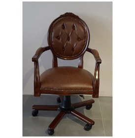 Resim Byoguzfurniture Byoguzfurniture Ahşap Çalışma Sandalyesi 