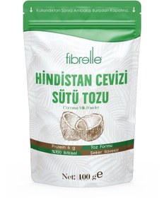 Resim Fibrelle Hindistan Cevizi Sütü Tozu 100gr 