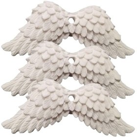 Resim Suntek 3 Parça Araba Kanatları Şekilli Kolye Süs Ofis 