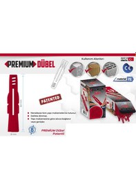 Resim Made Premium Dübel 8x50mm 200 Adet 