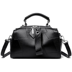 Resim Tek Çantalı Postacı Çantası Siyah 