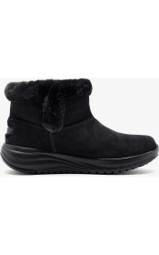 Resim Skechers On-The-Go Stellar - Cozy Step Kadın Siyah Kar Botu 144775 Bbk 