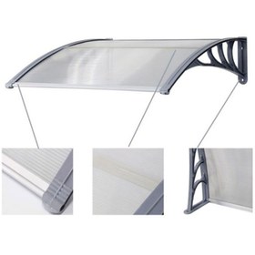 Resim Genel Markalar Kapı Üstü Pratik Sundurma 150 X 100 cm Gri 